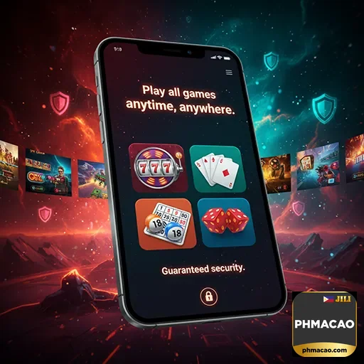 phmacao mobile gaming interface 4