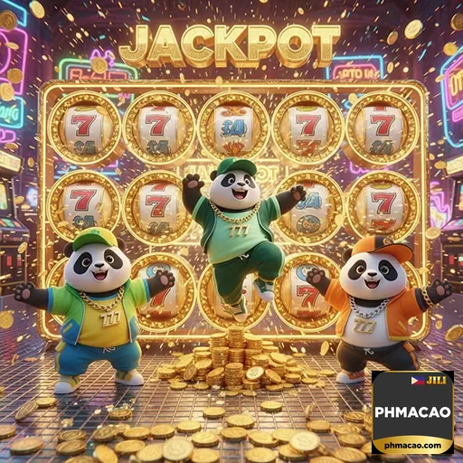 phmacao panda jackpot celebration
