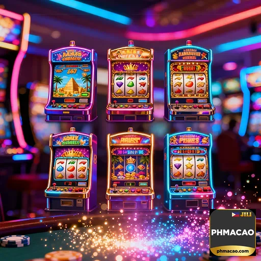 phmacao slot machines display 4