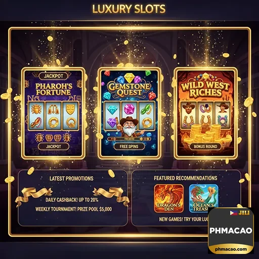 phmacao luxury slots promotions